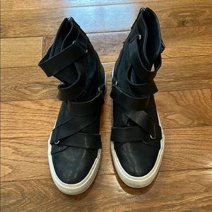 FRYE leather high tops